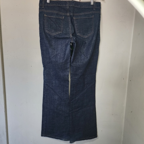 Anne Klein Dark Wash Straight leg Jeans - Picture 4 of 12